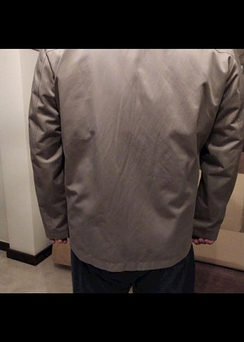 Bej Erkek Fermuarlı Ceket - Görsel 6