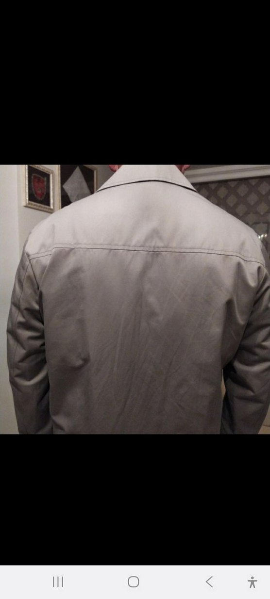 Bej Erkek Fermuarlı Ceket - Görsel 5