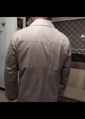 Bej Midi Erkek Düğmeli Klasik Ceket - Görsel 5