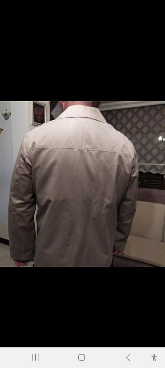 Bej Midi Erkek Düğmeli Klasik Ceket - Görsel 5