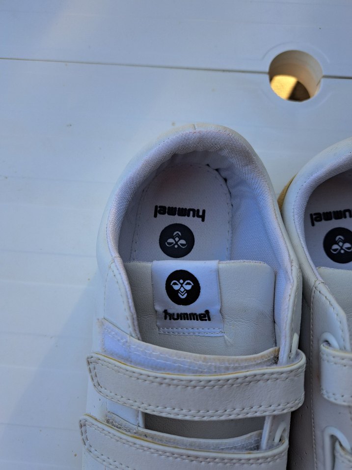 erkek Beyaz Cırt Cırtlı Spor Ayakkabı - Görsel 4