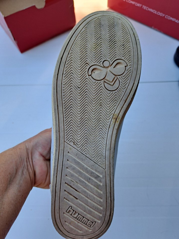 erkek Beyaz Cırt Cırtlı Spor Ayakkabı - Görsel 5