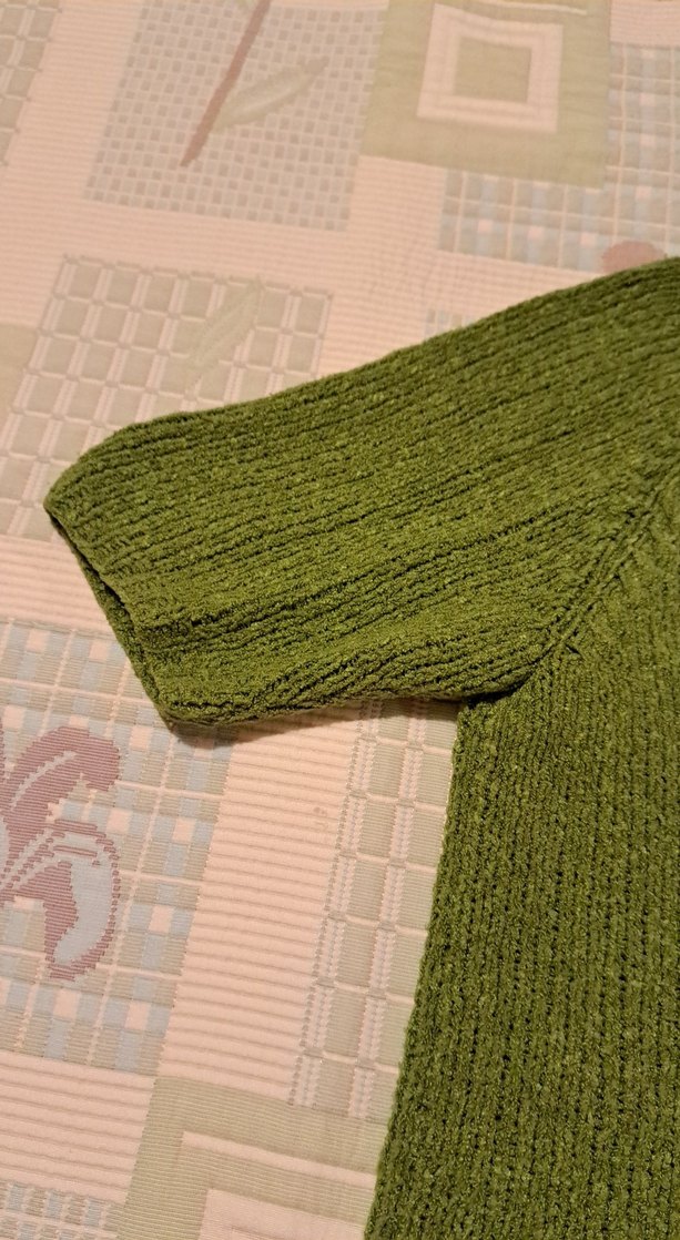 Kadın Haki Renk Boğazlı Triko Kazak - Görsel 4