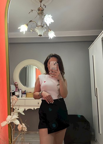 s Beden Mini şort Etek Takım