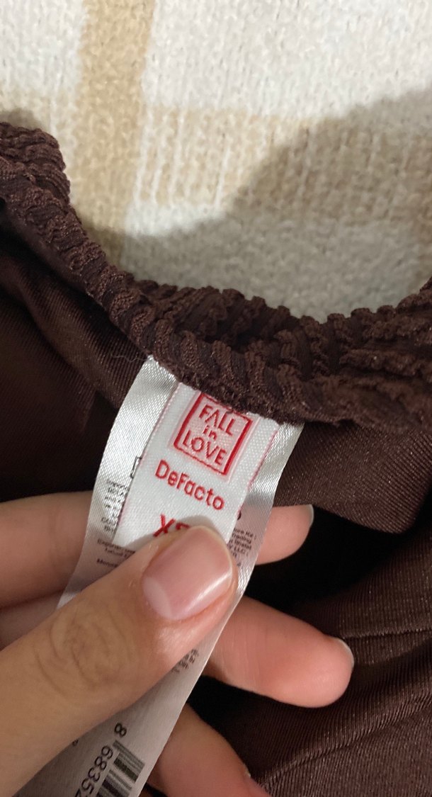 Kahverengi Tokalı Askılı Mayo - Görsel 3