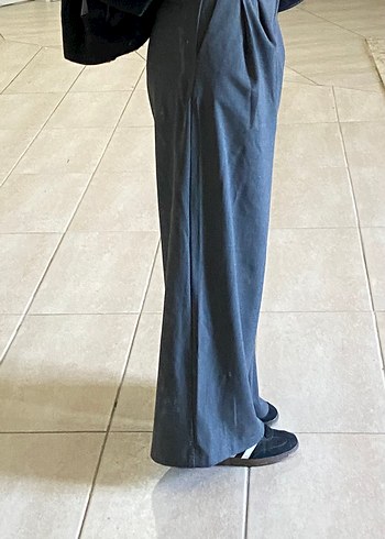 Defacto gri kumaş pantolon - Görsel 3