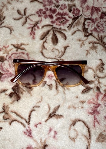 Kahverengi Parlak Kürklü Kadın Güneş Gözlüğü - Görsel 2