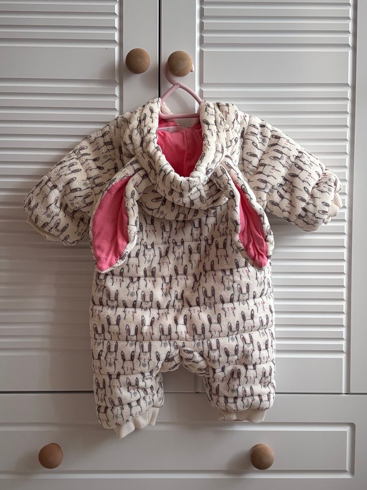 E-Bebek Kız Bebek Astronot Mont - Görsel 2