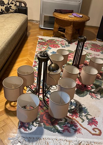 Bej Altı Kollu Avize - Görsel 2