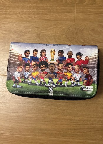 Renkli Baskılı futbol temalı kalem kutu - Görsel 3