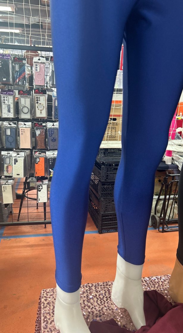 Lacivert Kadın Spor Tayt siyah rengi ve beden mevcuttur . - Görsel 3