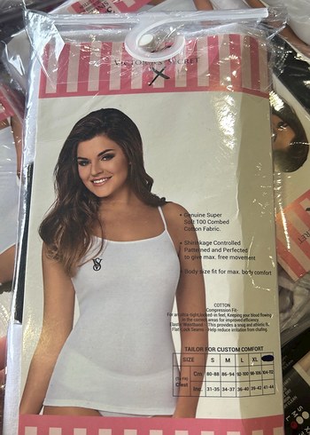 Victoria's Secret Beyaz Mini Atlet 3'lü Paket - Görsel 2