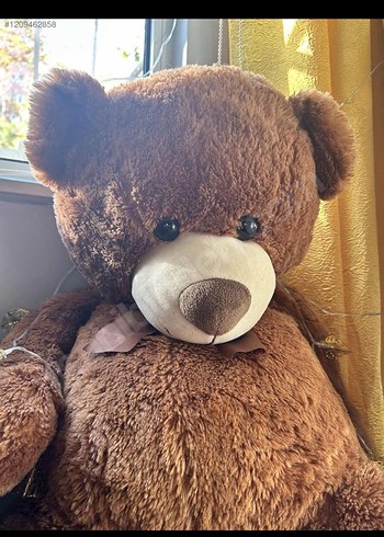 Koyu Kahverengi Peluş Oyuncak Ayı - Görsel 2