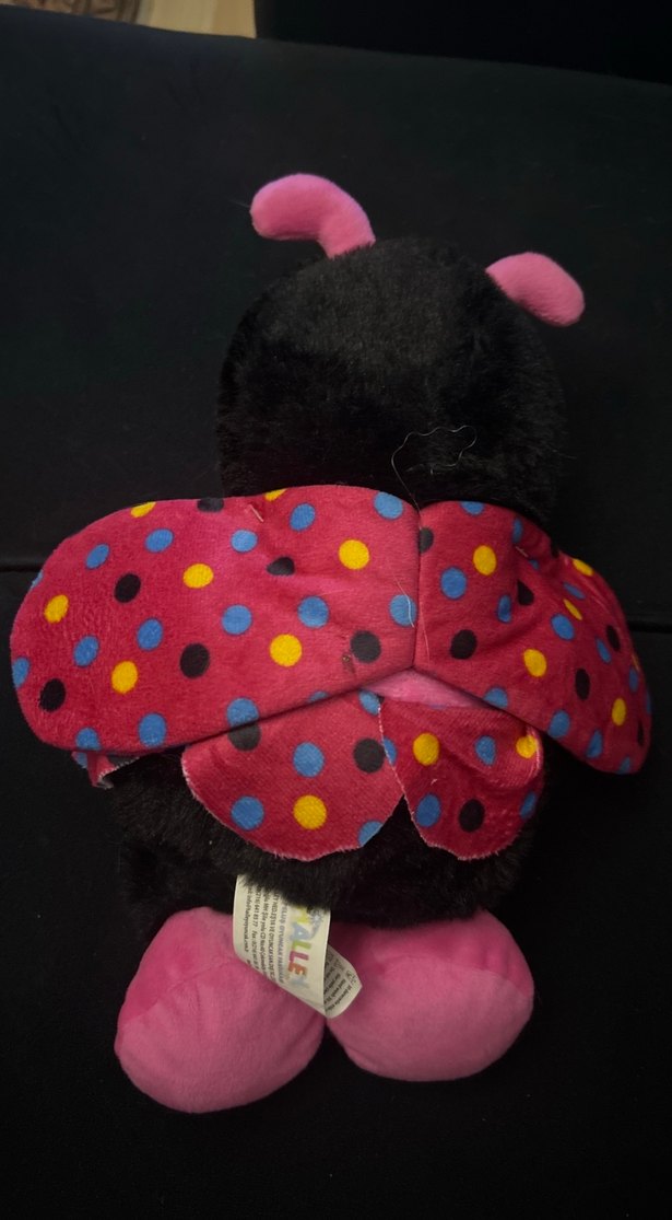 Pembe-siyah Uğur Böceği Kostümlü Bebek - Görsel 5