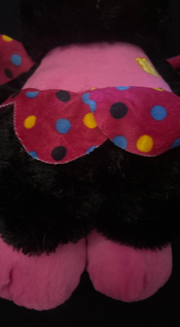 Pembe-siyah Uğur Böceği Kostümlü Bebek - Görsel 4