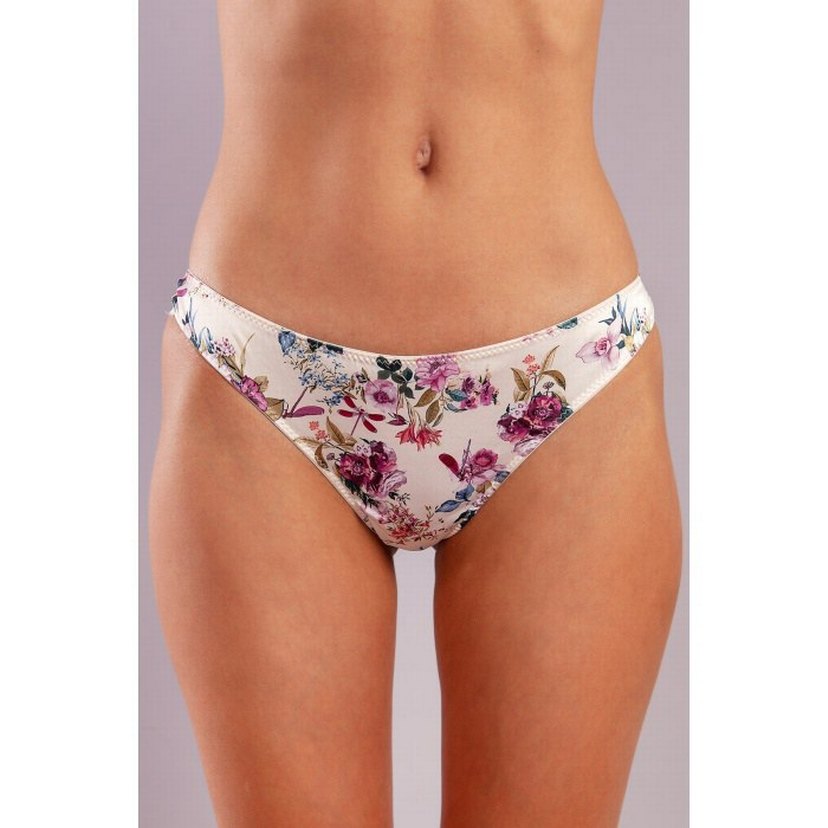 Golshan Gitana Mini String, Kadın Dantelli Çiçekli Külot - Görsel 3