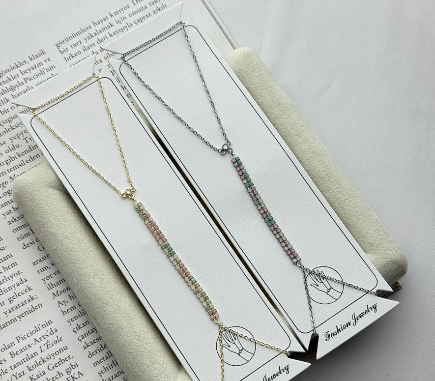 Zincir Detaylı Minimalist Kadın El Zinciri şahmeran - Görsel 4