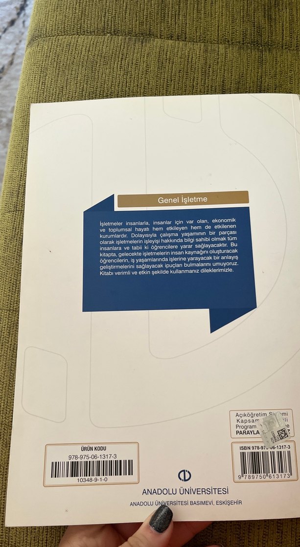 Genel İşletme - Anadolu Üniversitesi - Görsel 2