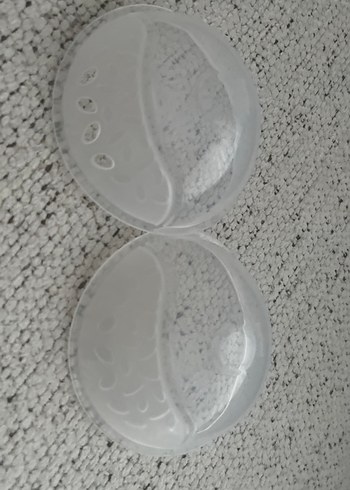 Beyaz Anne Göğüs Pedi Kapağı - Görsel 2