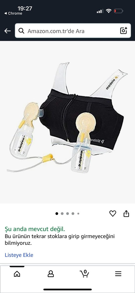 Siyah Baskılı Hamile ve Emzirme İç Çamaşırı - Görsel 3