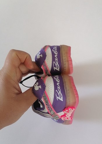Mor Barbie Kız Çocuk Spor Ayakkabı - Görsel 3