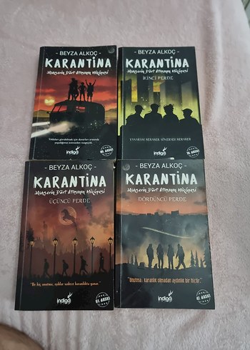 Beyza Alkoç - Karantina Roman Serisi 4 Kitap