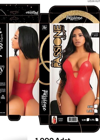 Parlak Kırmızı Mini Monokini
