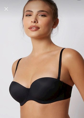 Beyaz Minimalist Midi Sütyen bedenler mevcut 75 80 85 90 - Görsel 2