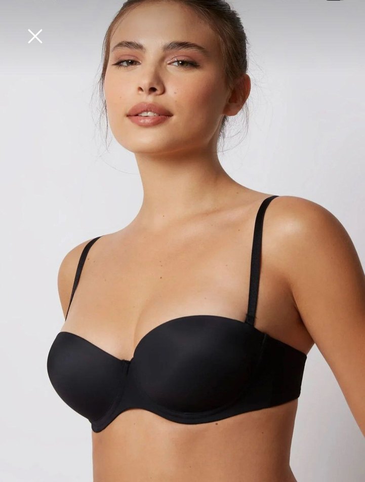 Beyaz Minimalist Midi Sütyen bedenler mevcut 75 80 85 90 - Görsel 2