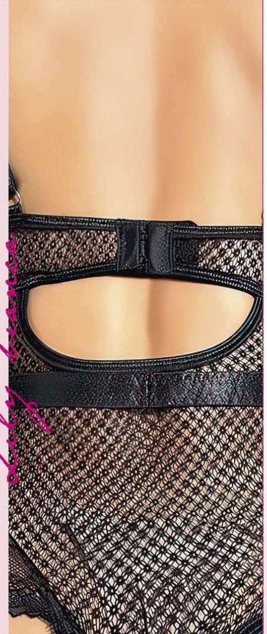 Siyah İşlemeli Gotik Mini Büstiyer jartiyerli bedenler mevcut - Görsel 2