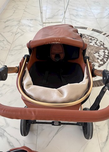 Koyu Kahverengi Bebek Arabası - Görsel 2