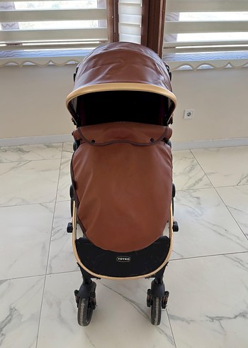 Koyu Kahverengi Bebek Arabası - Görsel 4