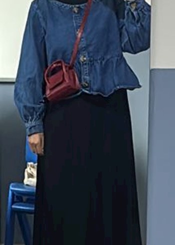 Asos Bohem Kadın Kot Ceket