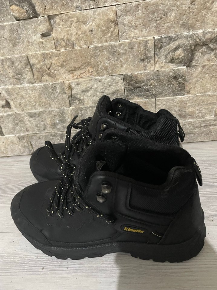 Siyah Bağcıklı Erkek Outdoor Bot - Görsel 2