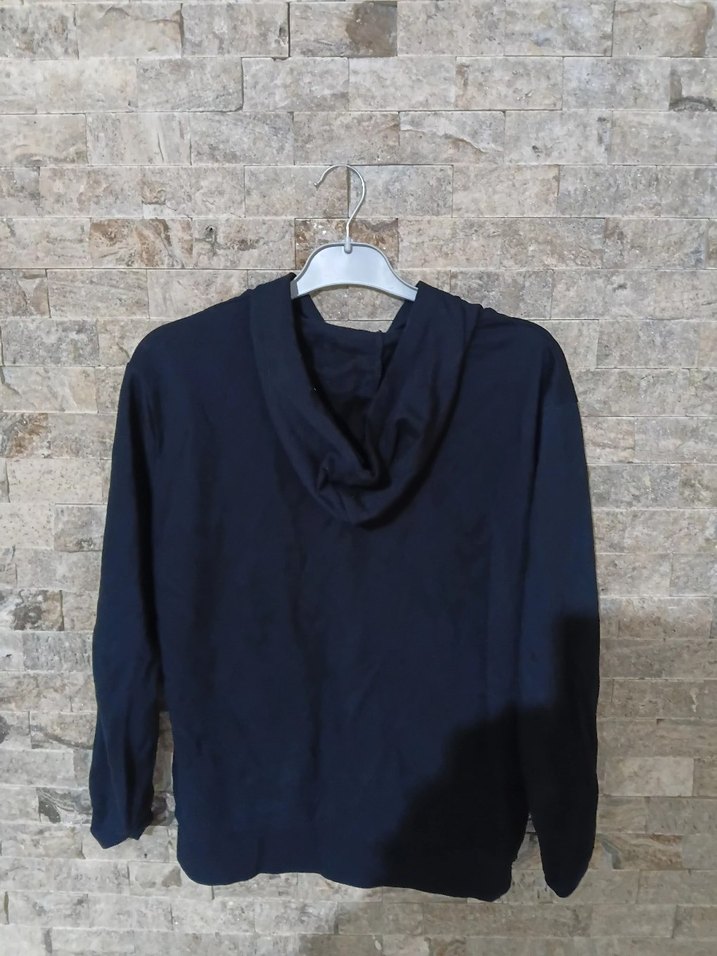 Renkli Baskılı Siyah Erkek Çocuk Sweatshirt - Görsel 2