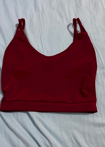 Kırmızı Spor Büstiyer Midi Boy