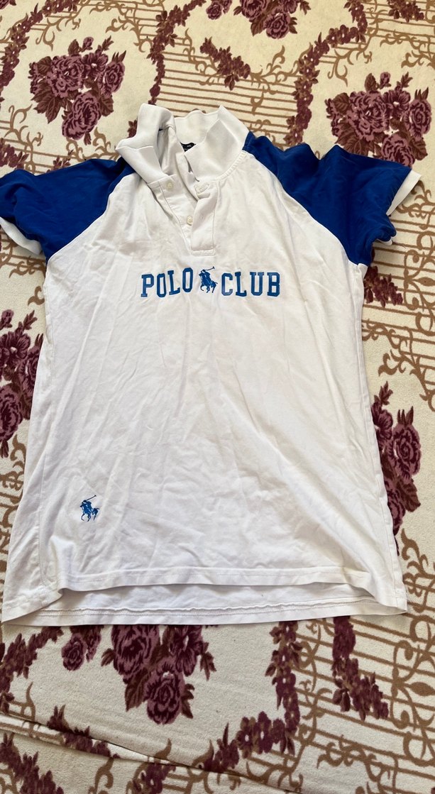 Erkek Beyaz Kısa Kollu Fermuarlı Polo Tişört - Görsel 2