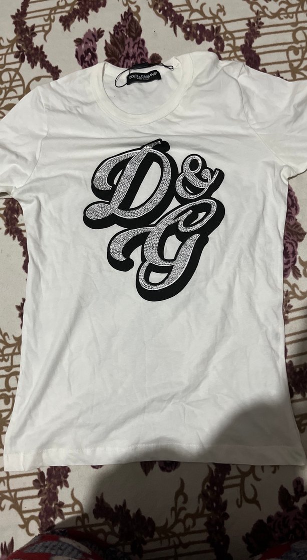 Erkek Beyaz Baskılı Pamuklu Tişört - Görsel 2