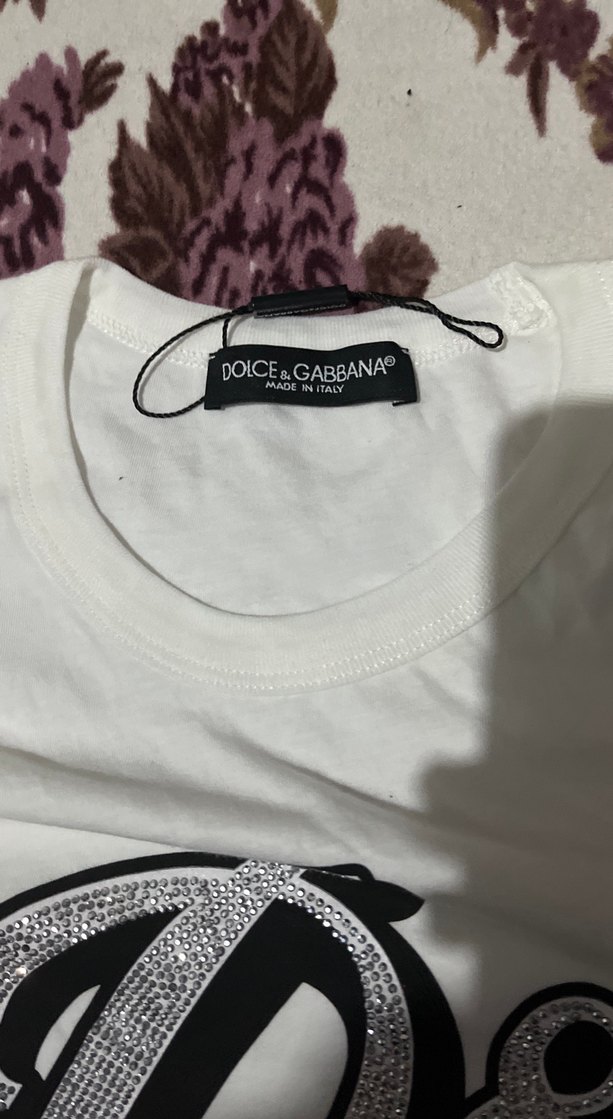 Erkek Beyaz Baskılı Pamuklu Tişört - Görsel 3