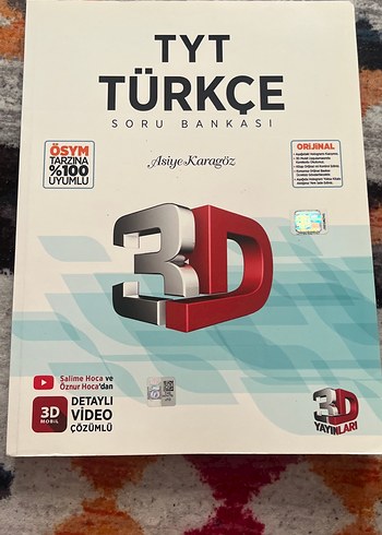 TYT Türkçe 3D Soru Bankası