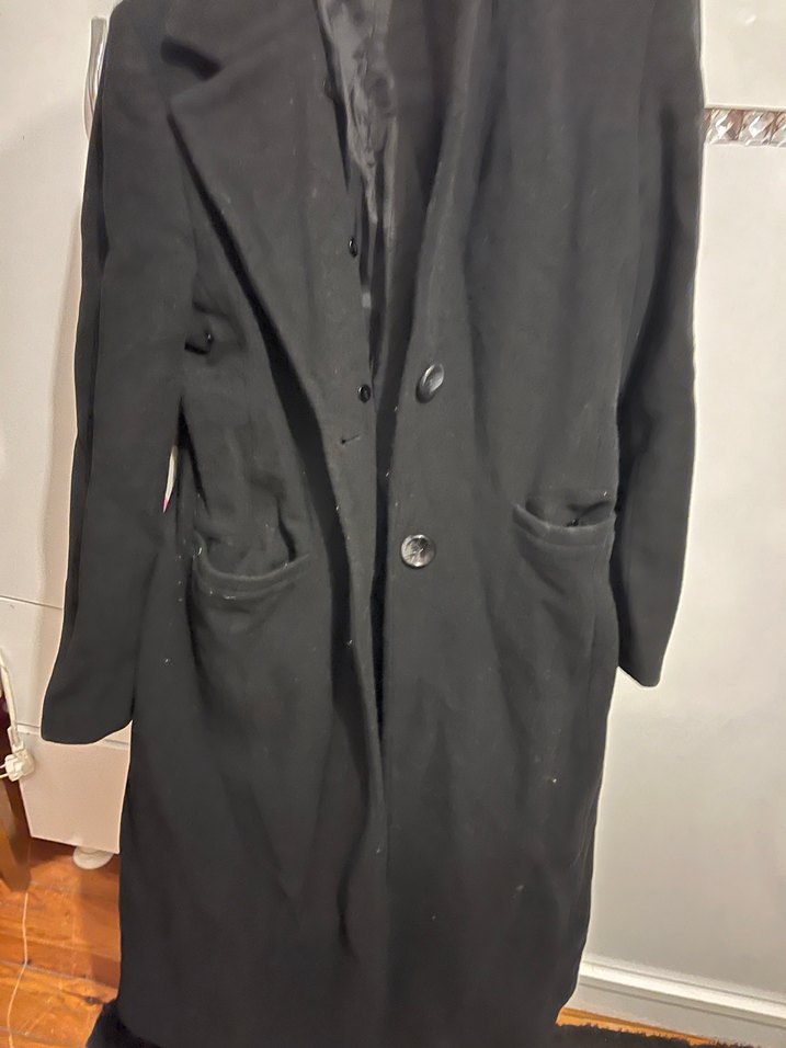 Siyah kaşe kaban - Görsel 3