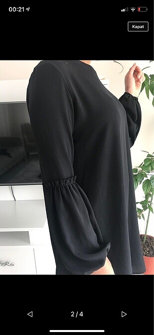 Diğer Siyah tunik
