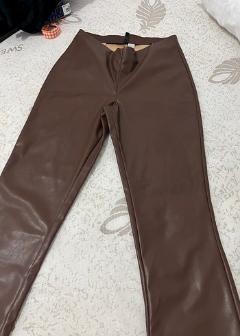 H&M deri pantolon
