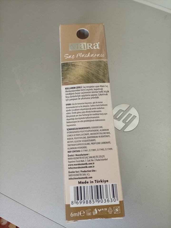 MaRa Saç Maskarası Acık kumral - Görsel 2