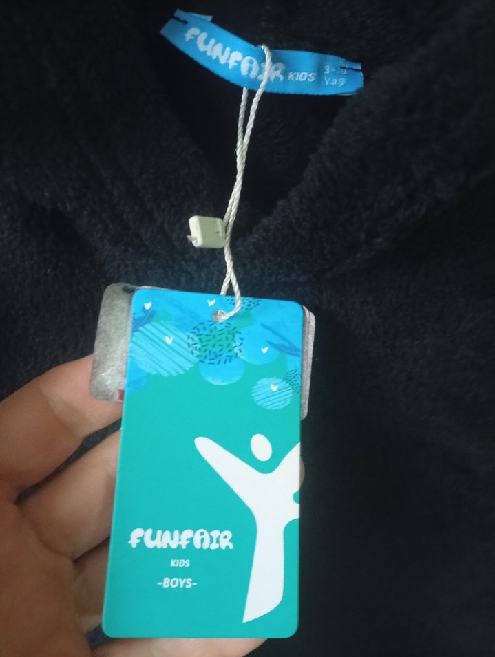 Çocuk Peluş Sweatshirt Funfair - Görsel 4