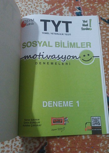 TYT Sosyal Bilimler Motivasyon Denemeleri 5x25