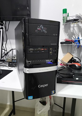 i3 2130 8gb DDR3 1gb harici ekran kartı 120ssd 320hdd kasa