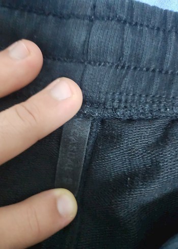 Siyah Rahat Kesim Erkek Şort - Görsel 2