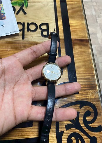 Klasik Siyah Kadın Kol Saati - Görsel 4