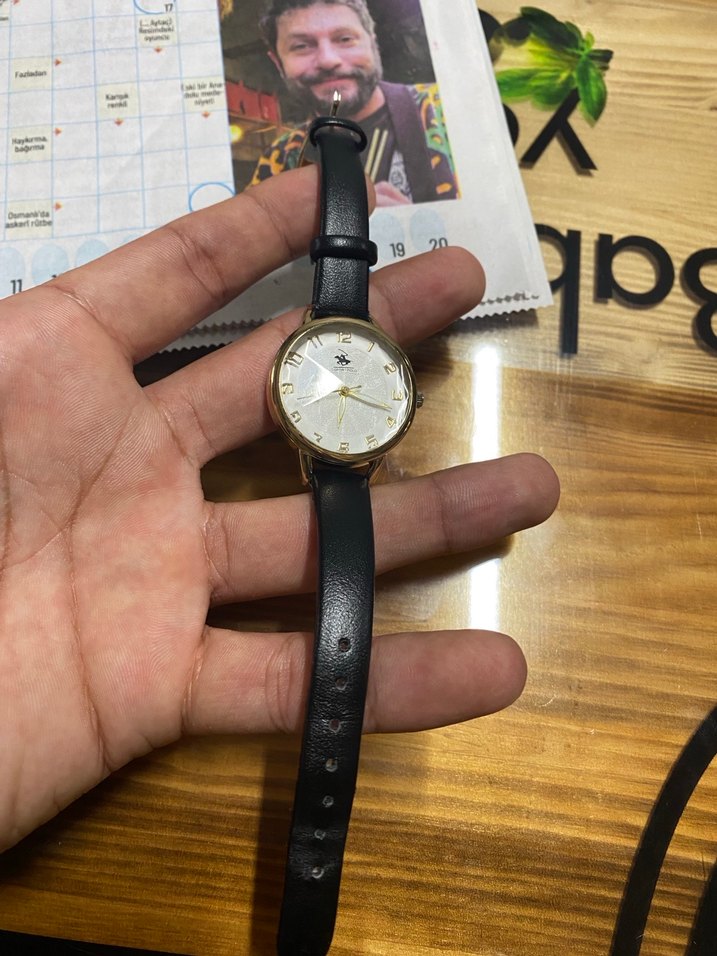 Klasik Siyah Kadın Kol Saati - Görsel 2